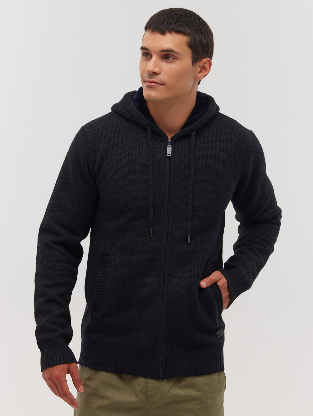 Melsa Zip-Up Hooded Sweater