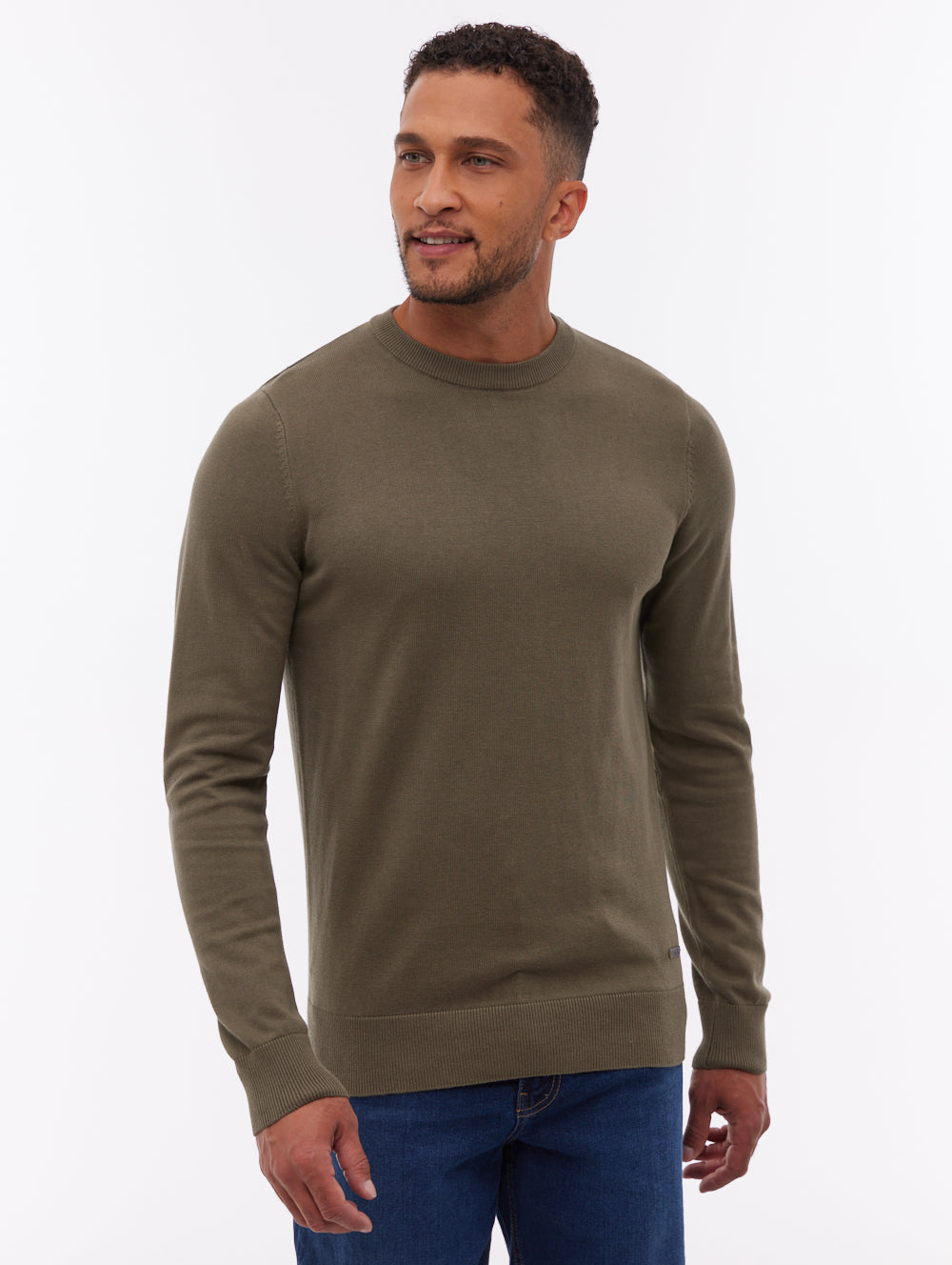 Vietro Green KH001 Knit Crews Fine Gauge  Shot 1