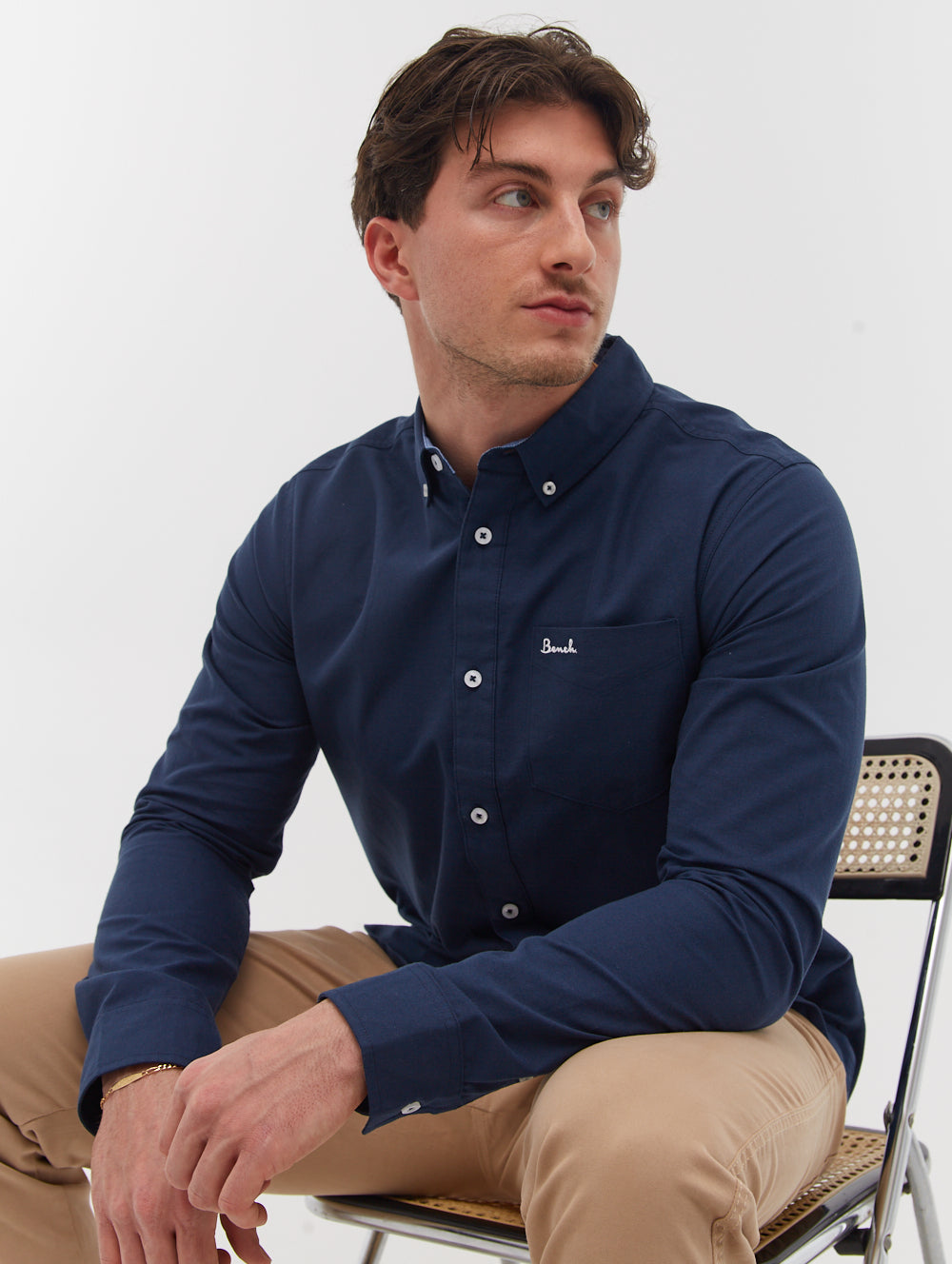 Chemise à manches longues Oxford - BN2G124275