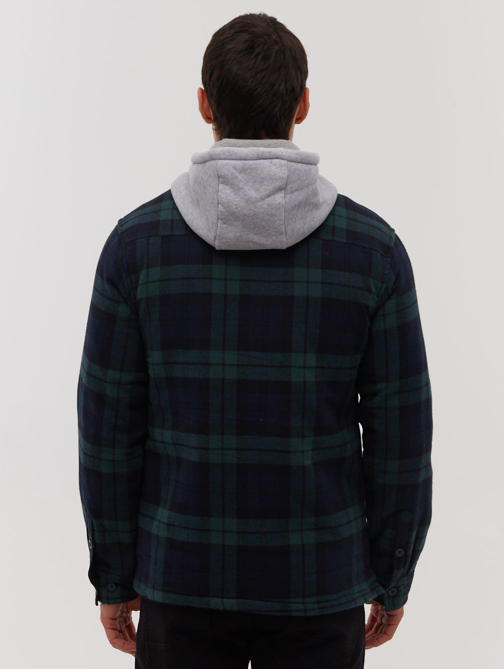 Brayton Hooded Flannel Check Shirt