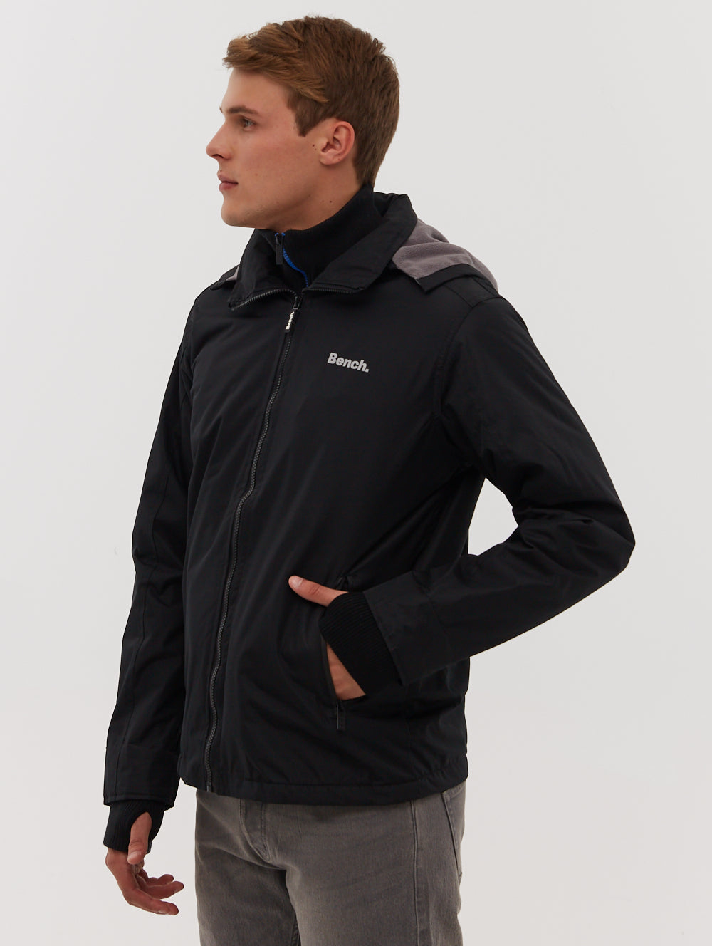 Hawn Double-Faced Ripstop Hooded Jacket