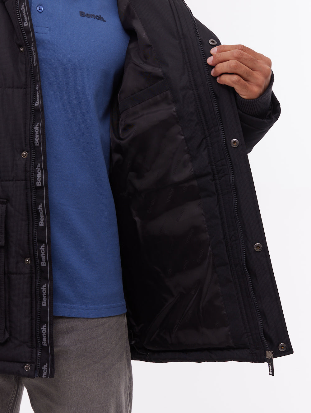 Koufax Puffer Parka - Black