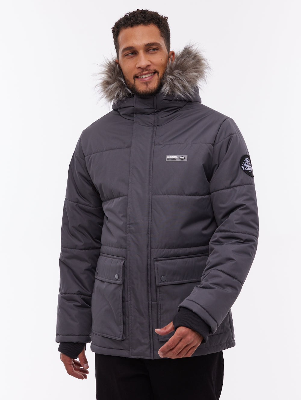 Koufax parka matelassé - Gris
