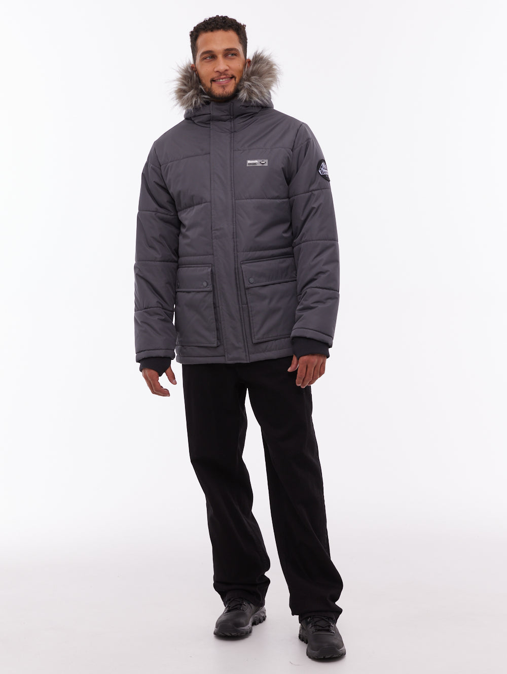 Koufax parka matelassé - Gris