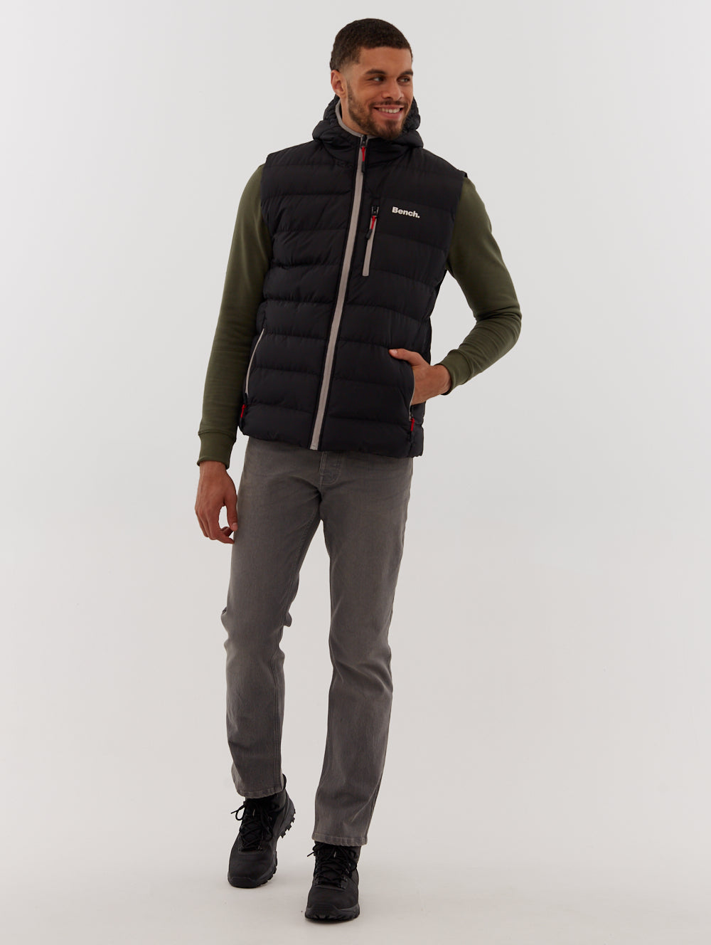 Galban Hooded Puffer Vest