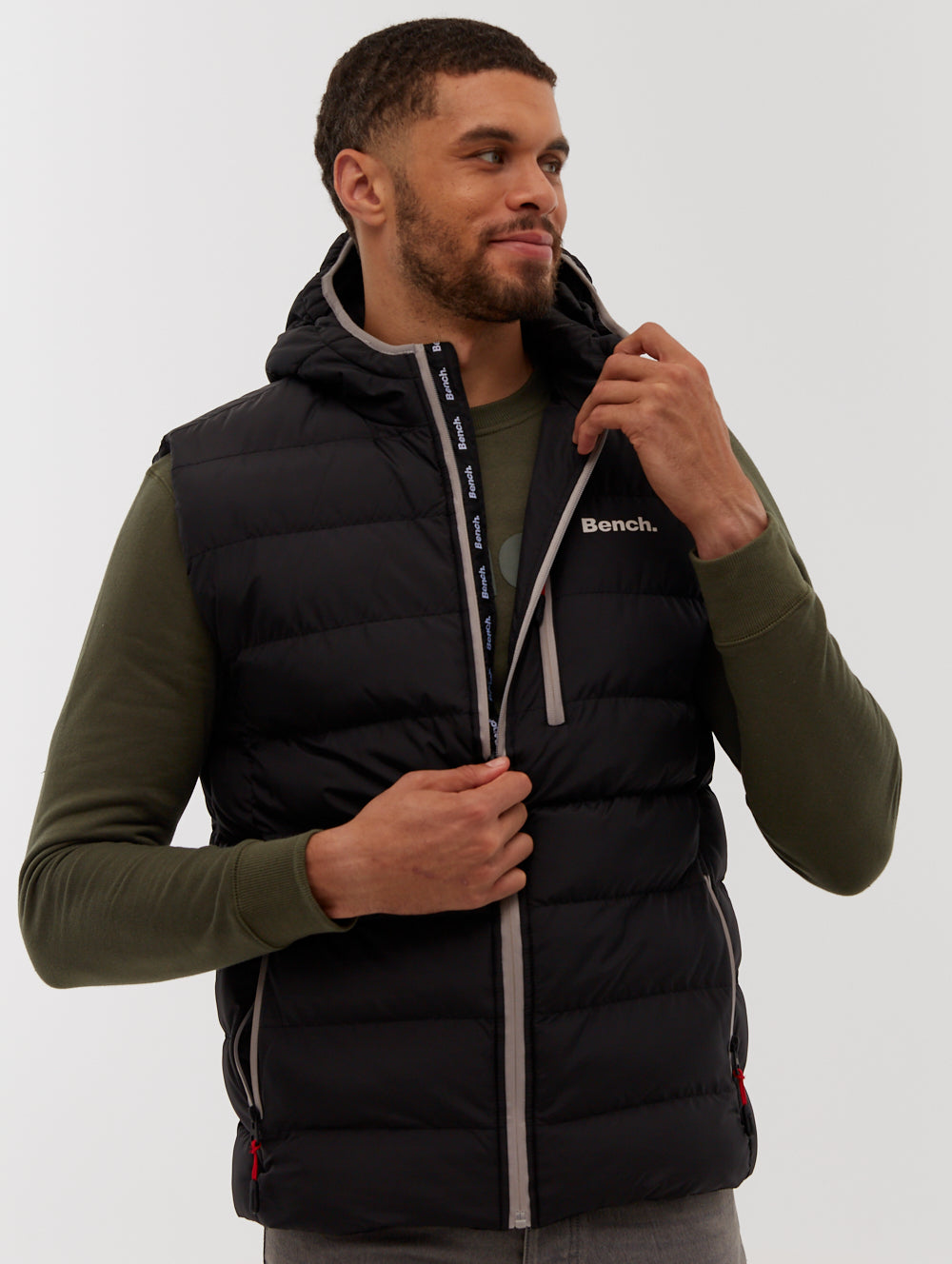 Galban Hooded Puffer Vest