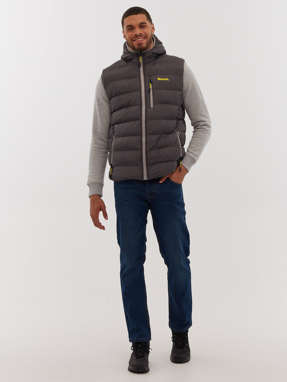 Galban Hooded Puffer Vest