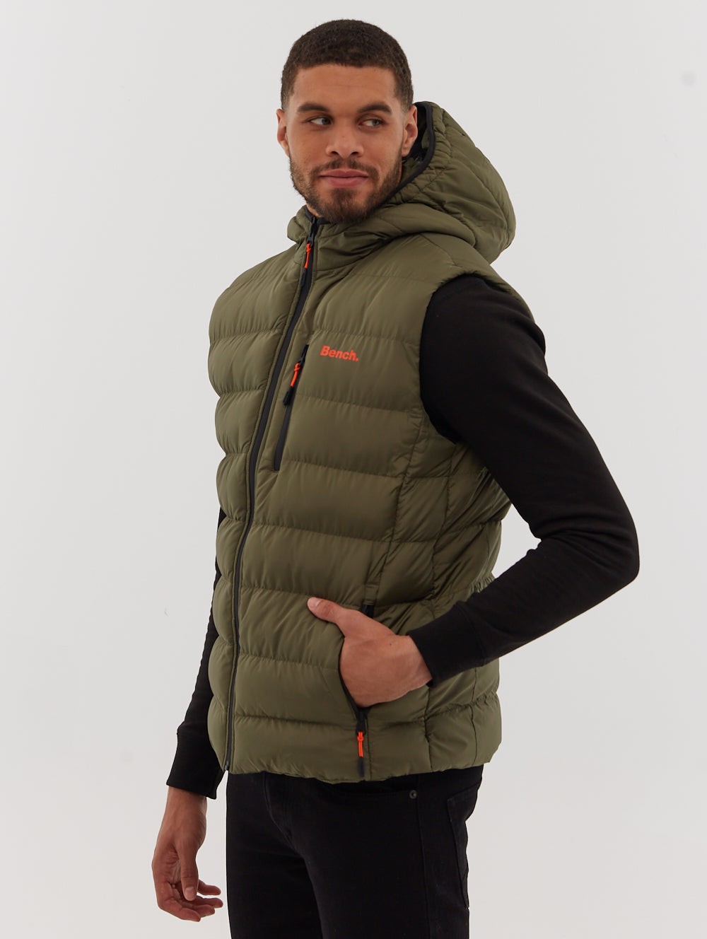 Galban Hooded Puffer Vest