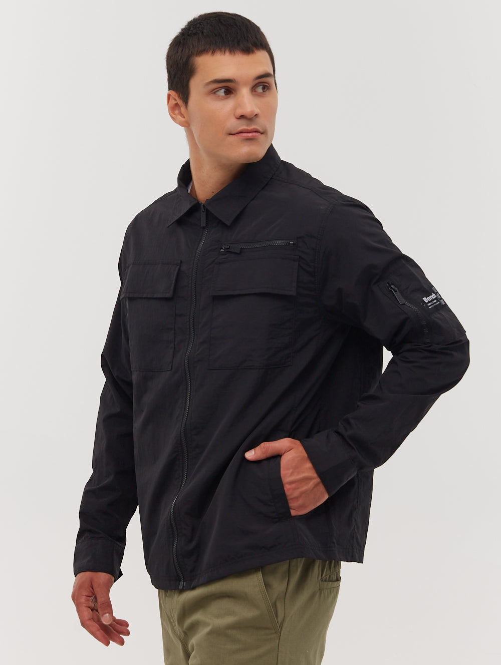 Branson Sleeve Pocket Shacket