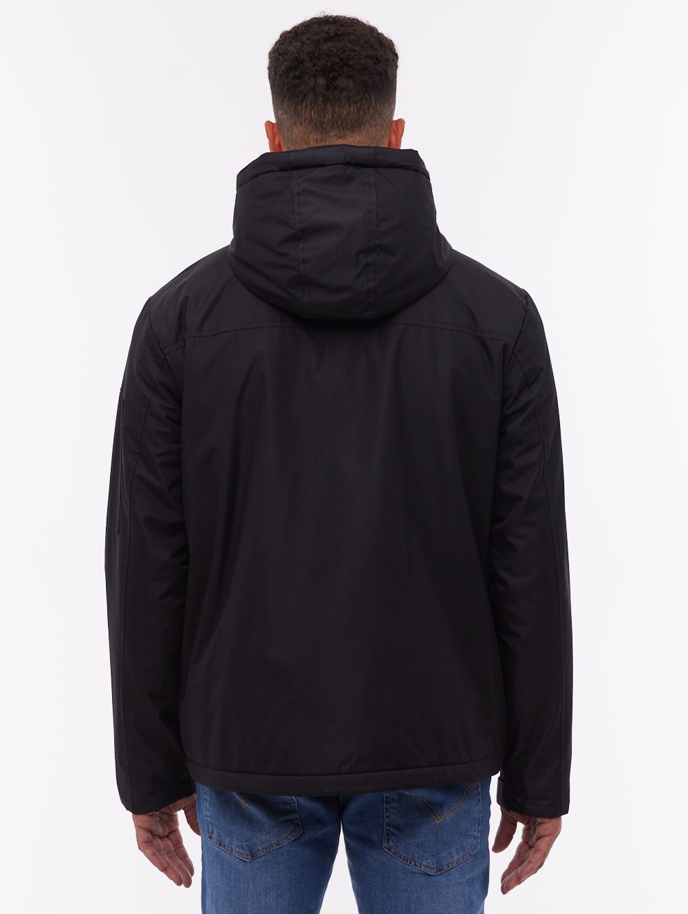 Valana parka à capuchon - Noir