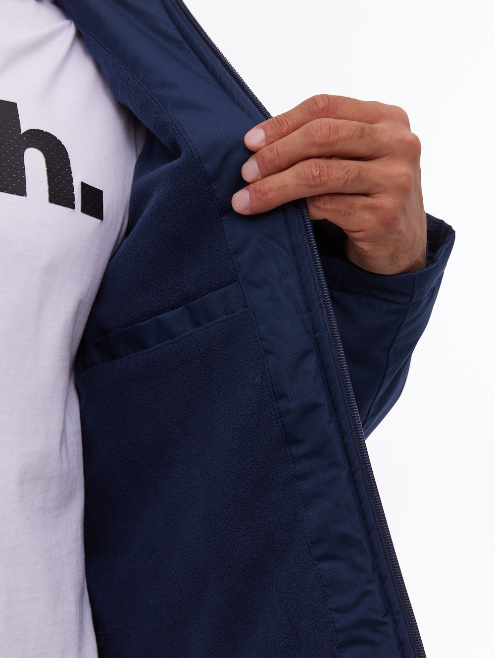 Valana parka à capuchon - Bleu
