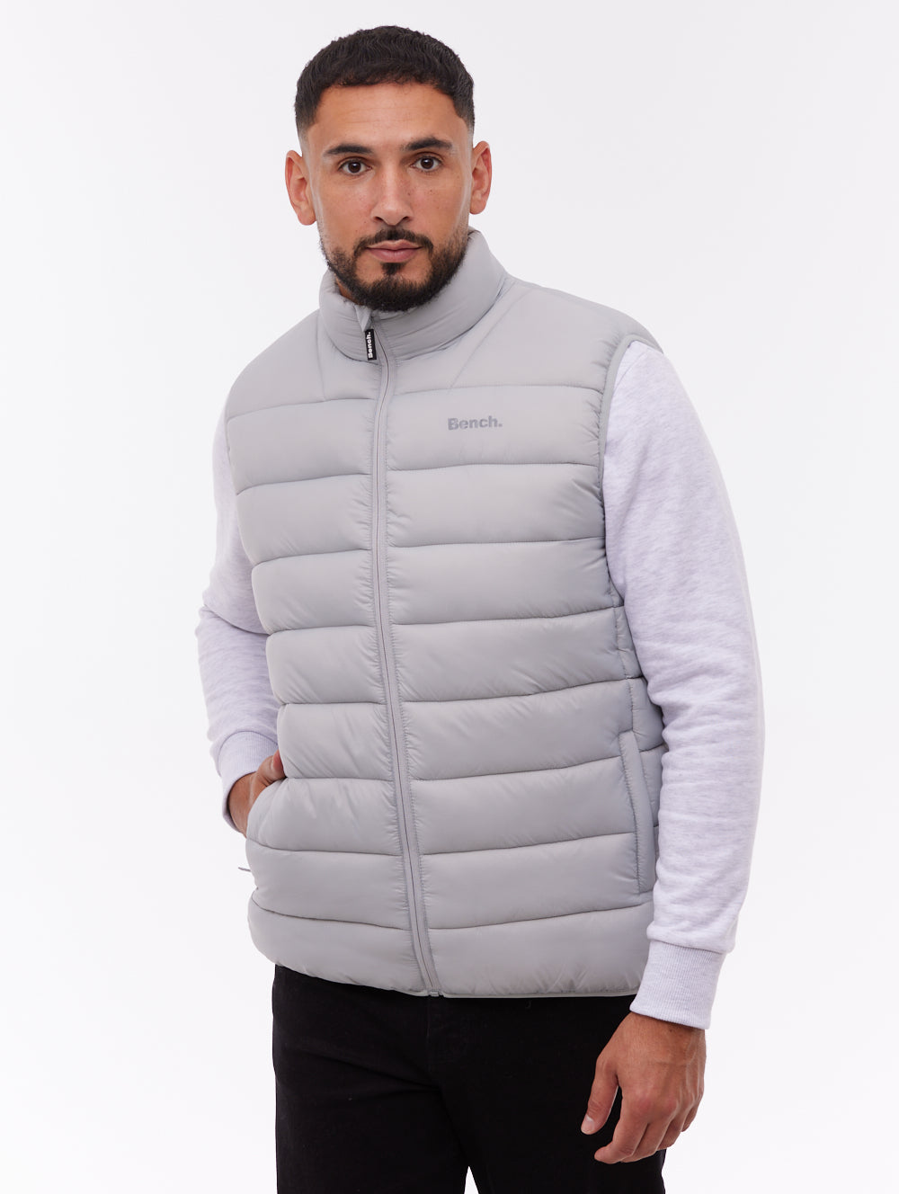 Ersona Puffer Vest - Grey