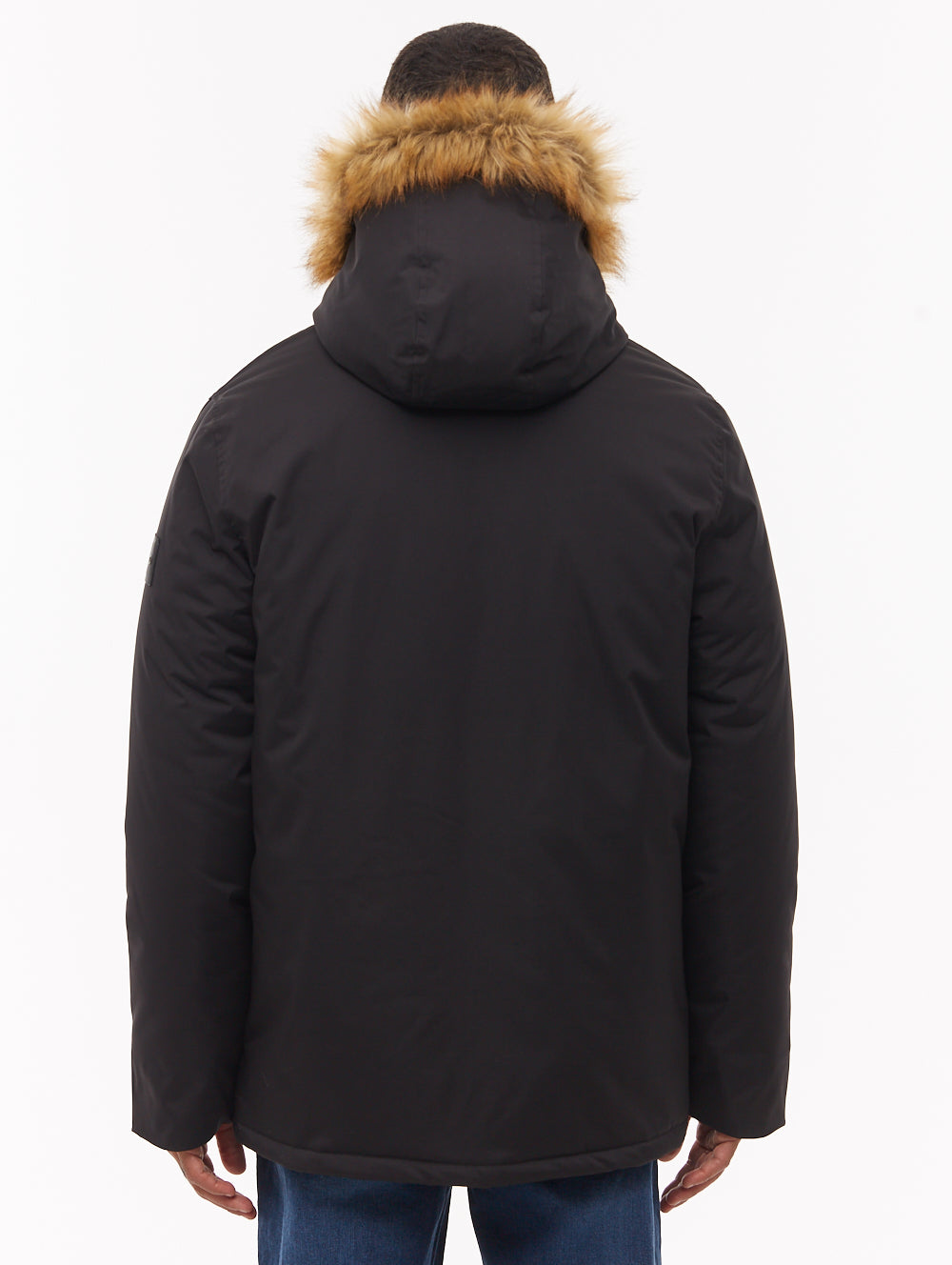 Jarryl Hooded Parka - Black