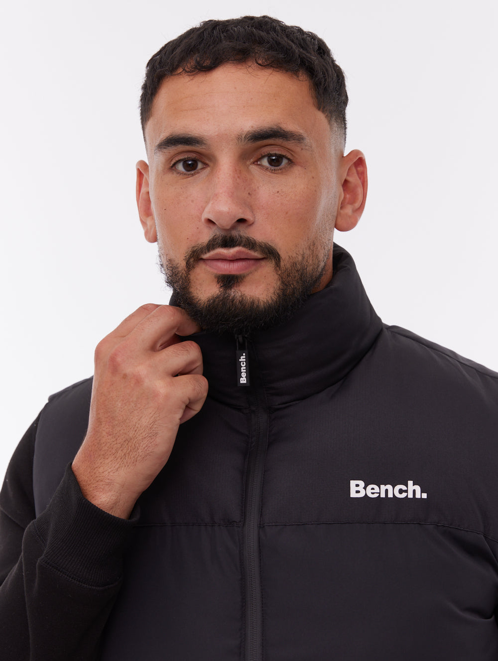 Oconsa Black BK001 Outerwear Vests Colour Block Shot 2