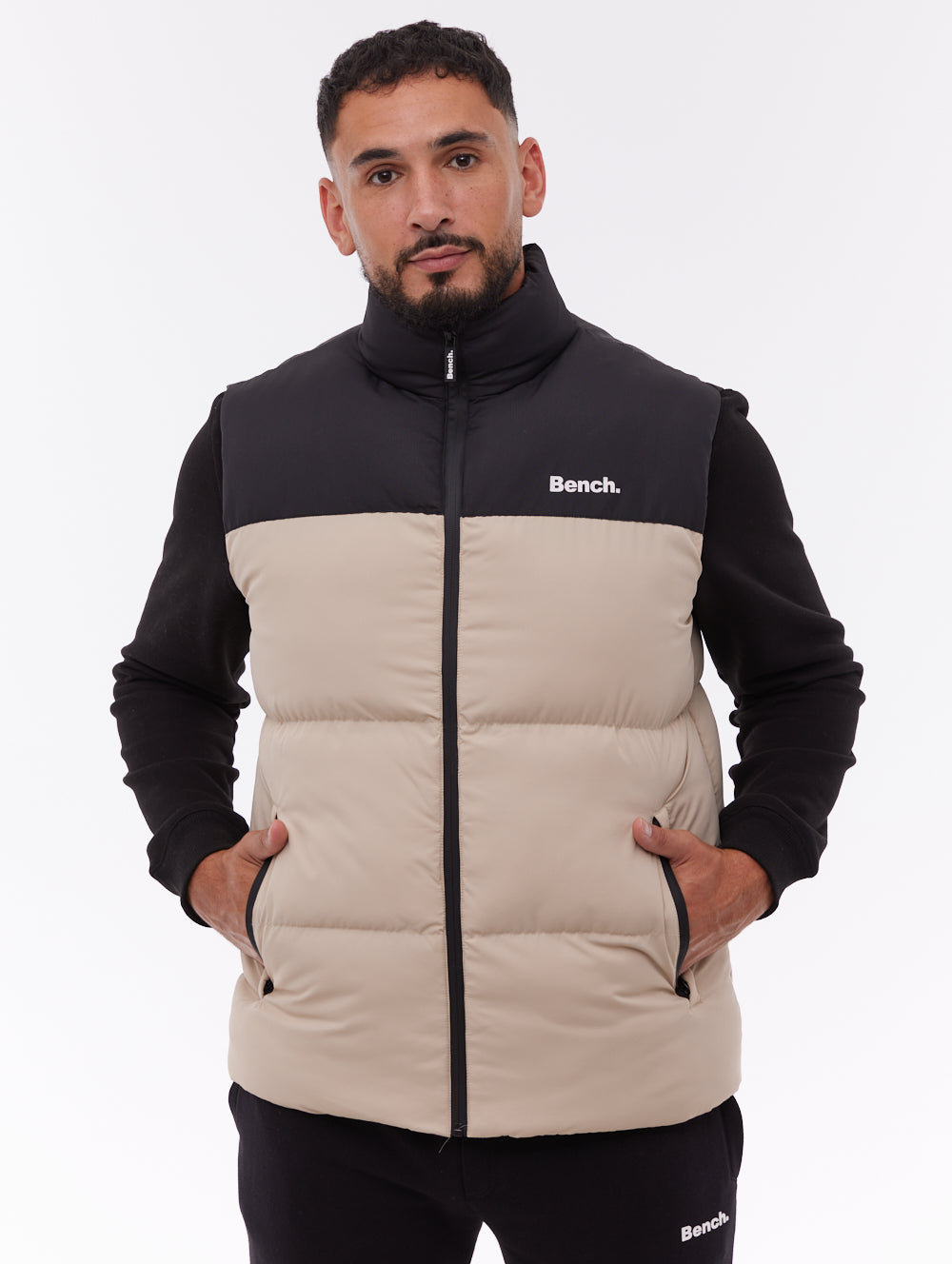 Oconsa veste sans manches matelassée - Beige