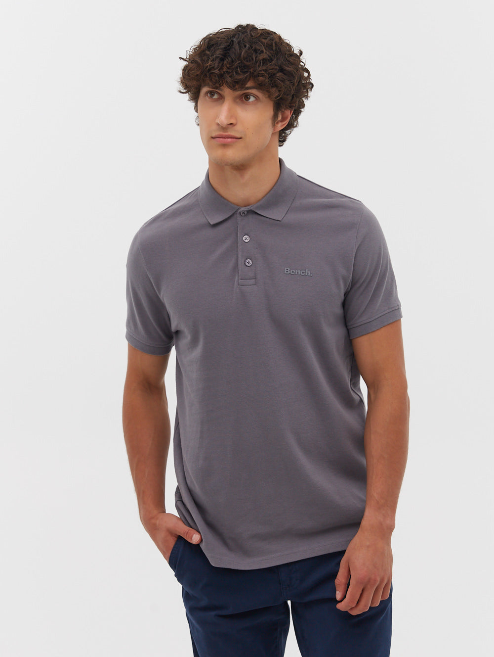 Kazer Rubberized Emblem Polo Shirt - BN2M126410