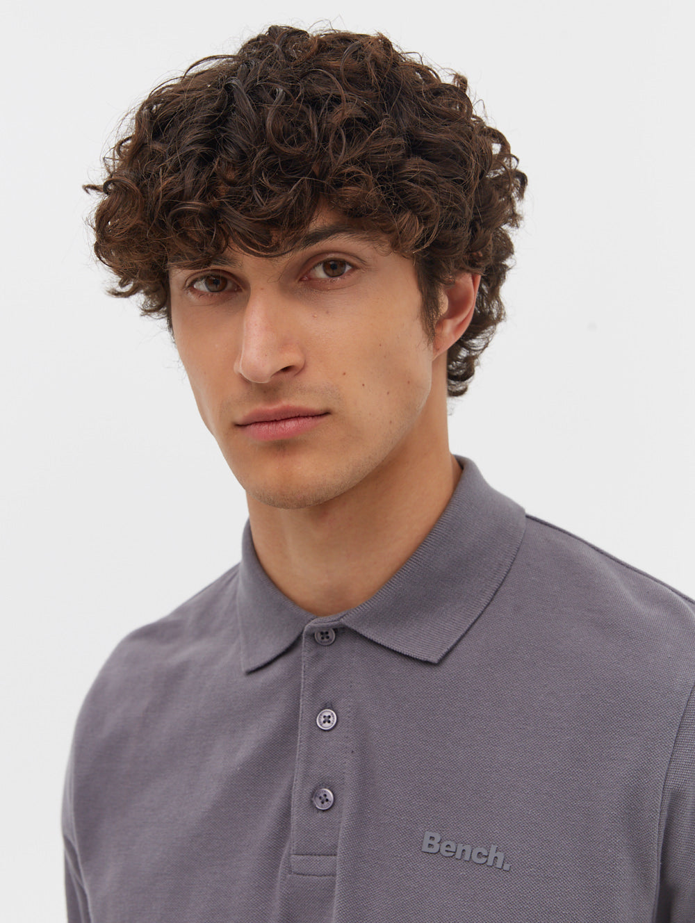 Kazer Rubberized Emblem Polo Shirt - BN2M126410