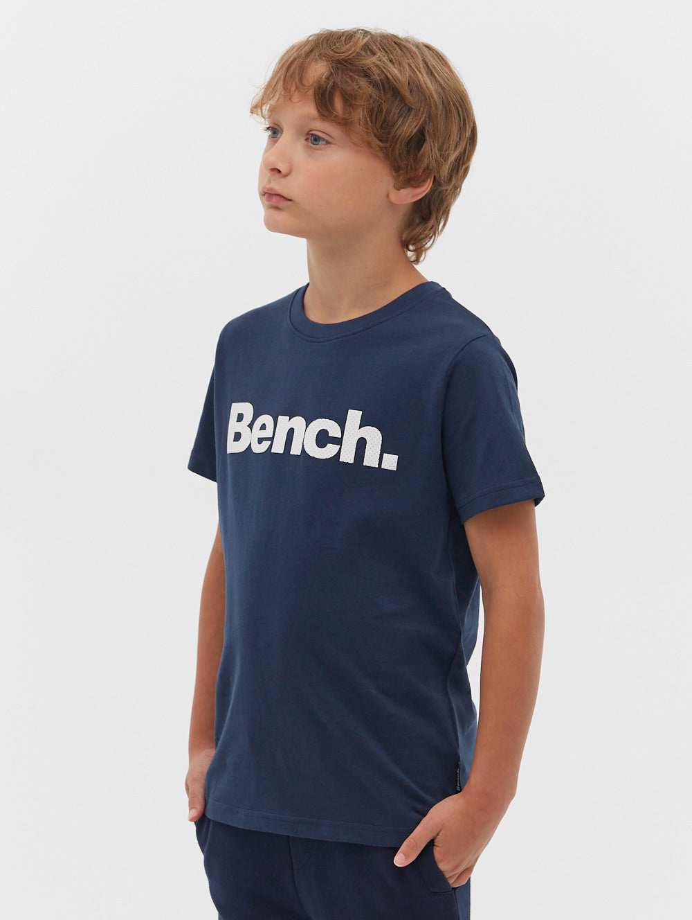 Leandro Perforated Logo Tee - BN3A124366
