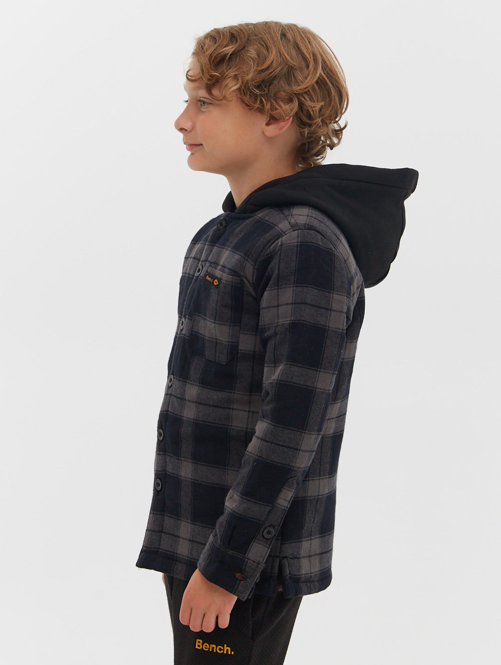 Wilkins Quilted Flannel with Hood BN3G125034