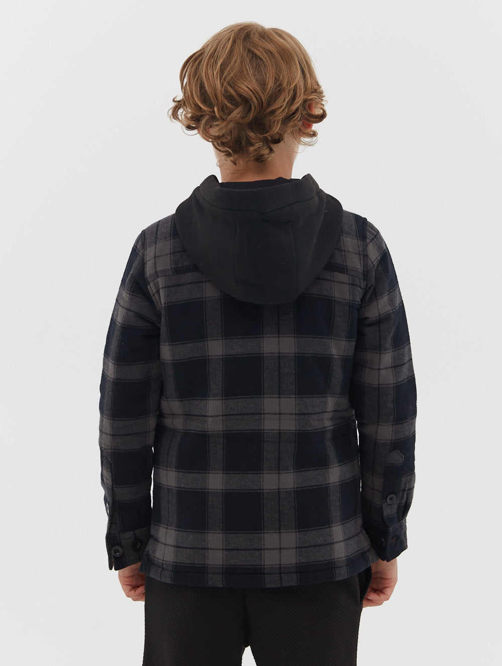 Wilkins Quilted Flannel with Hood - BN3G125034