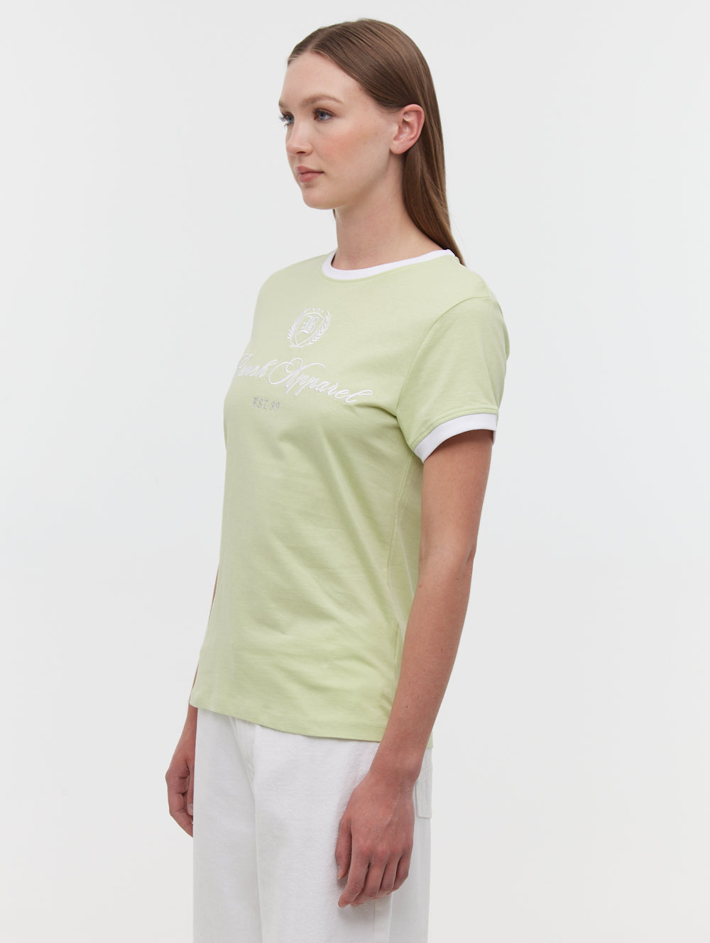 【vivastudio】RINGER TEE WEBB Ringer T-Shirt Short Sleeve | Heather Gray | Athletics