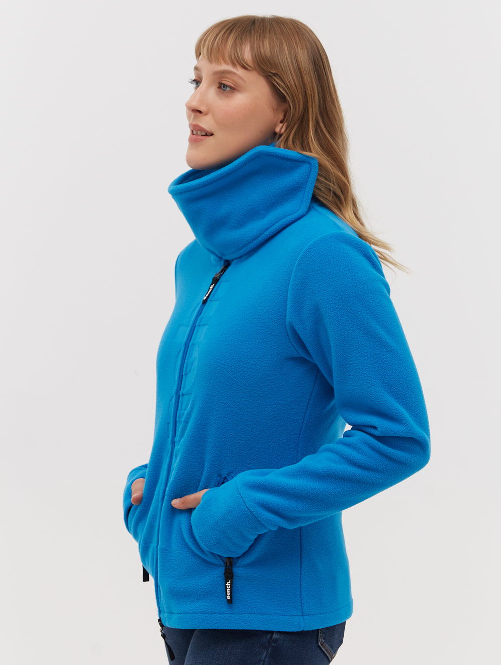 Finish Zip-Up Funnel Neck