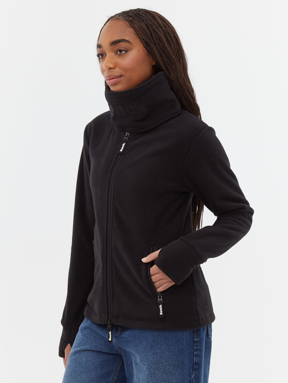 Funnel Black Funnel Zips Microfleece Shot 4