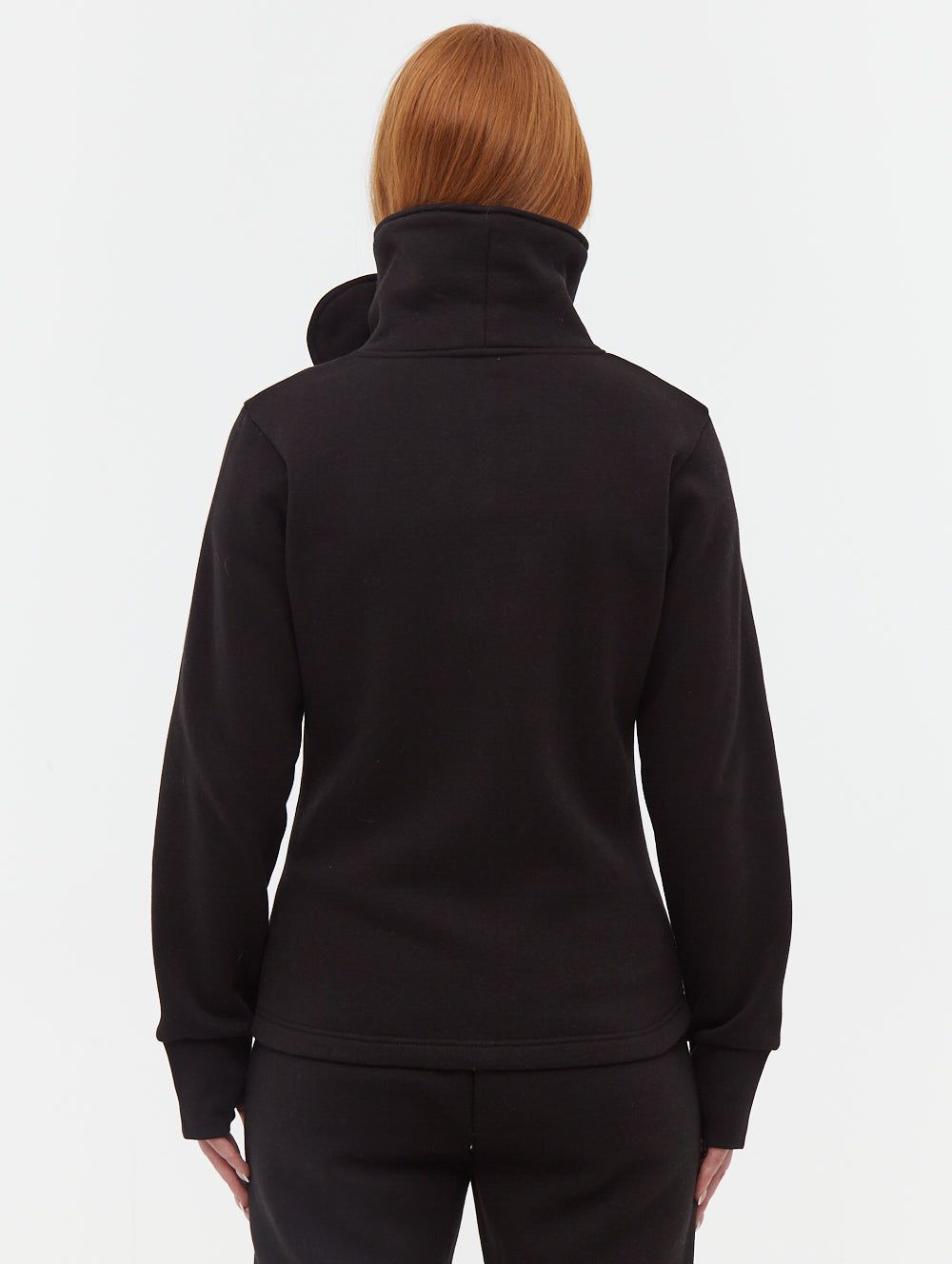 Haylo Wrap Neck Zip-Up - Bench
