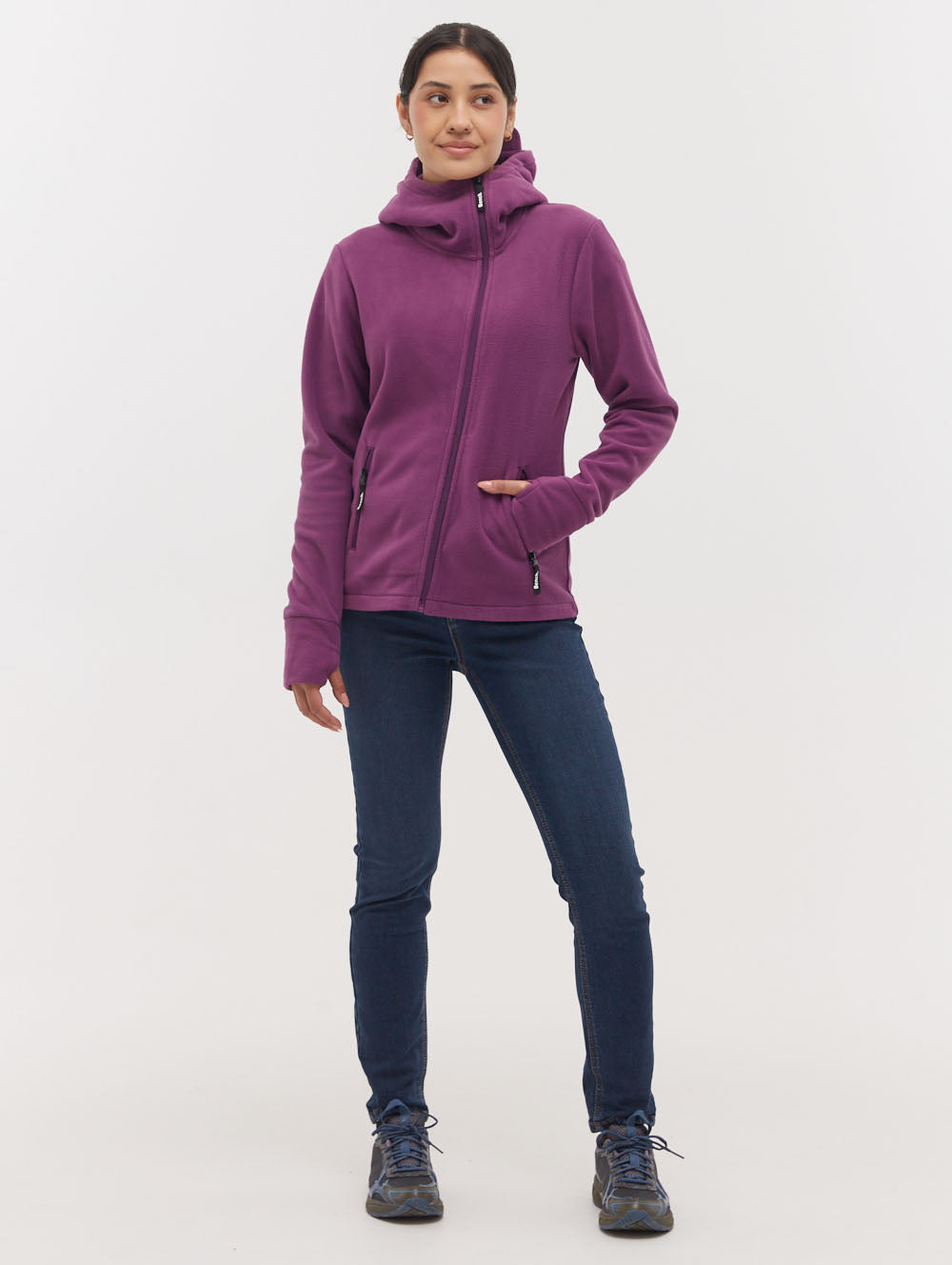 Ninja Microfleece Asymmetric Zip-Up