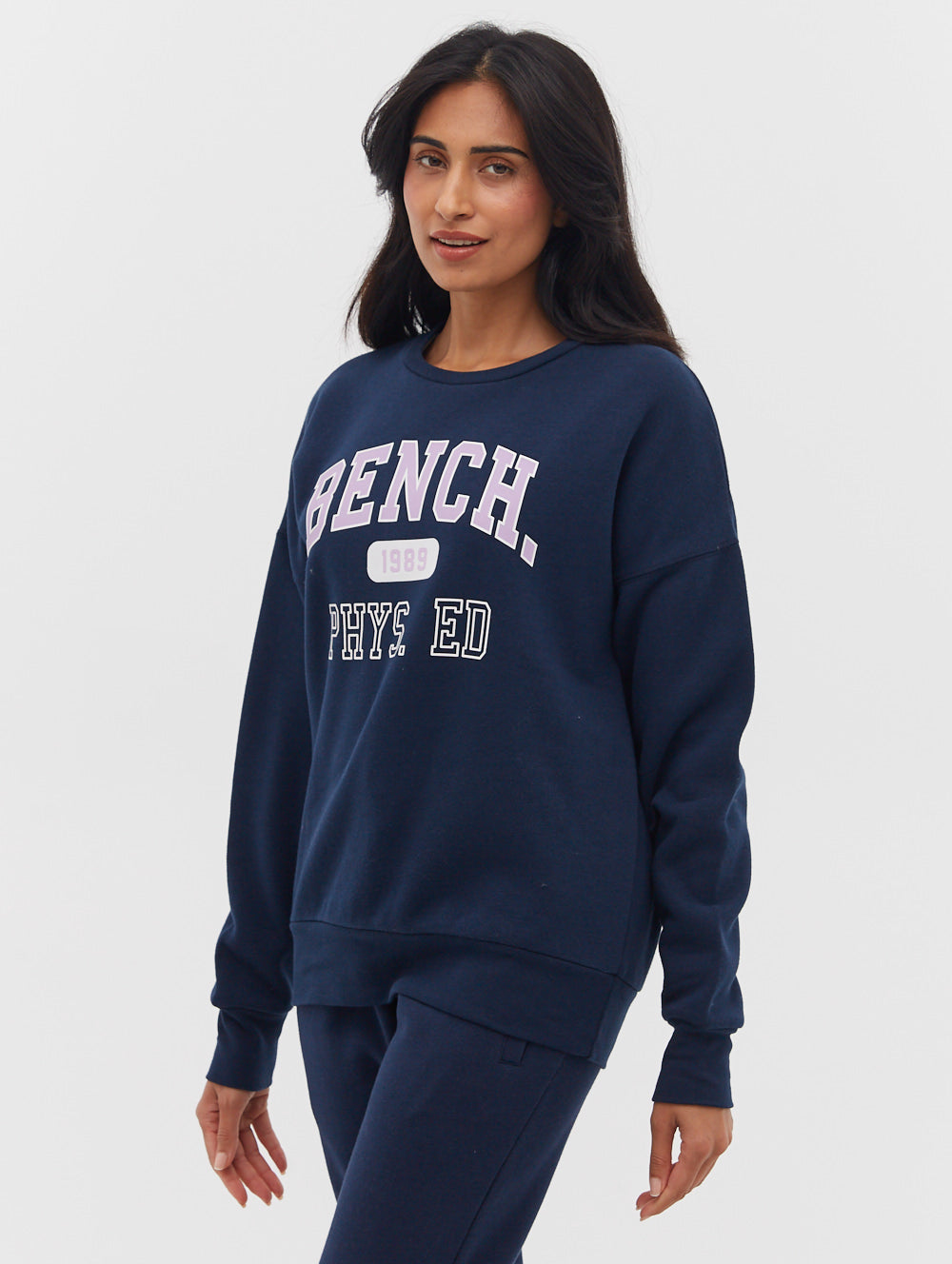 Maryem Varsity Crew Neck Sweatshirt - BN4E123387