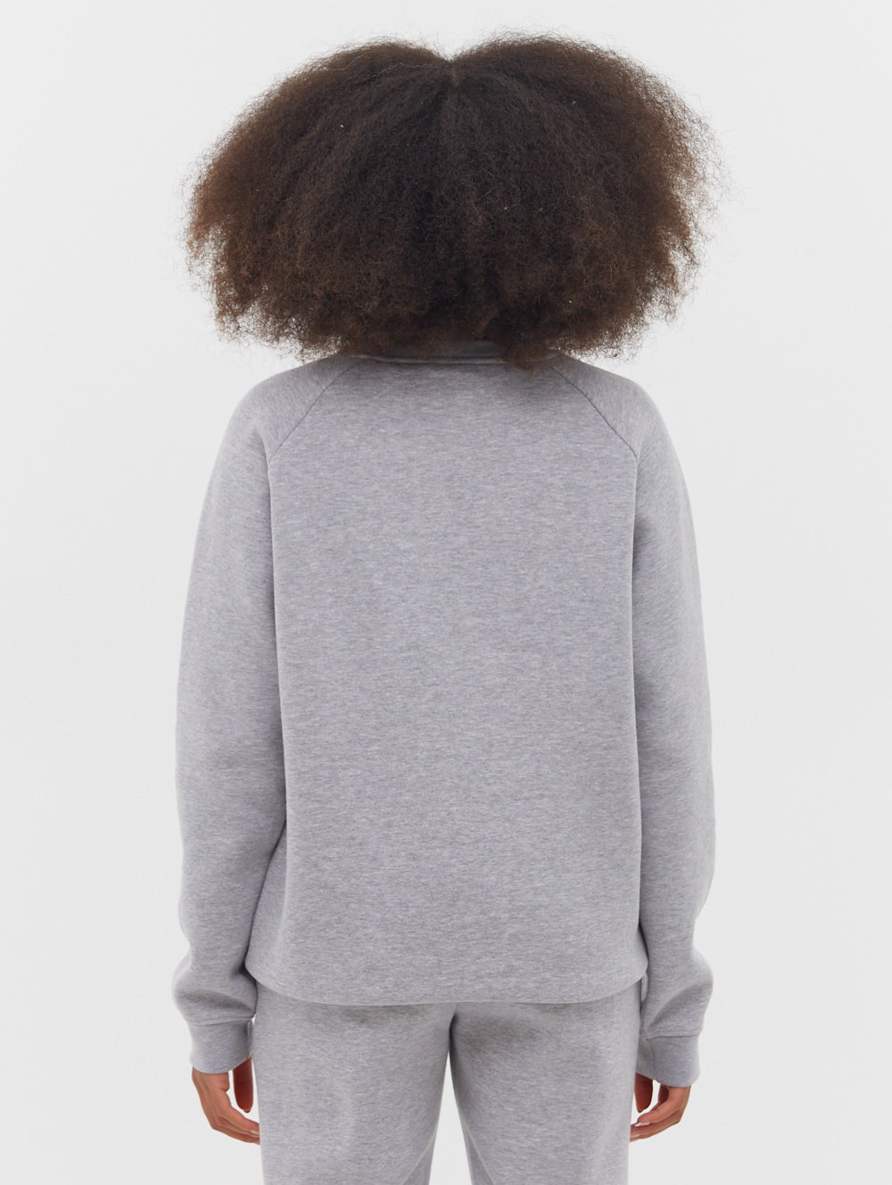 Lerna Sustainable Oversize Raglan Crew Neck Sweatshirt