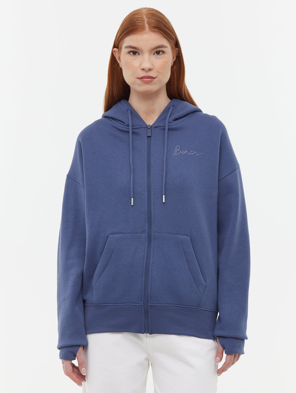 ジャケット・アウター FCRB STRETCH KNIT ZIP UP LOUNGE HOODIE Women's Zip-Ups - Bench