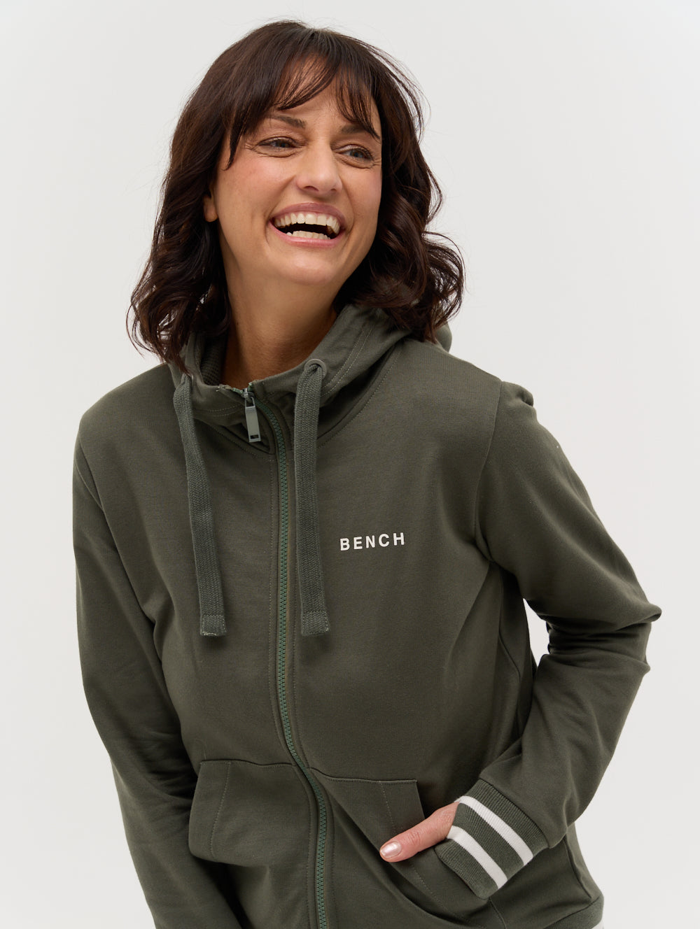 Keoni Zip Up Hoodie Bench