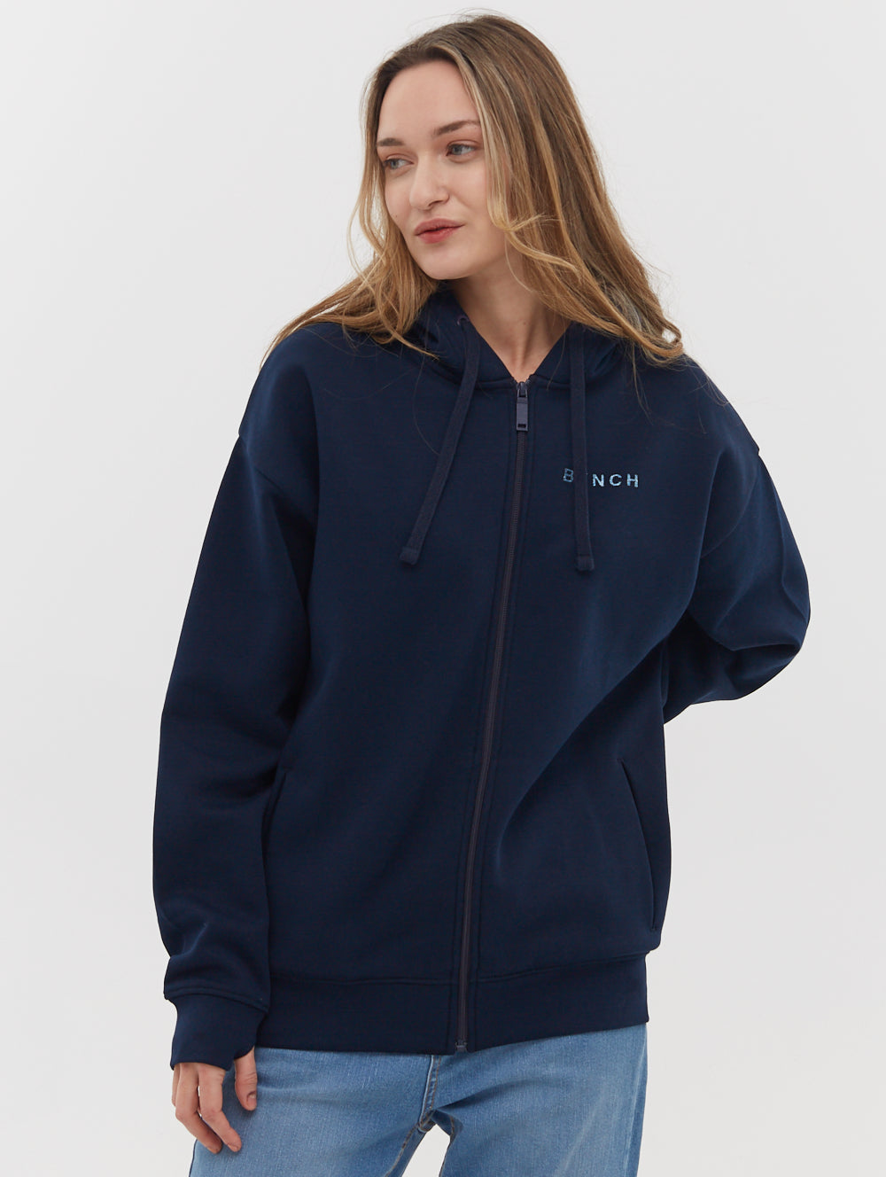 Kiely Oversize Zip-Up Hoodie