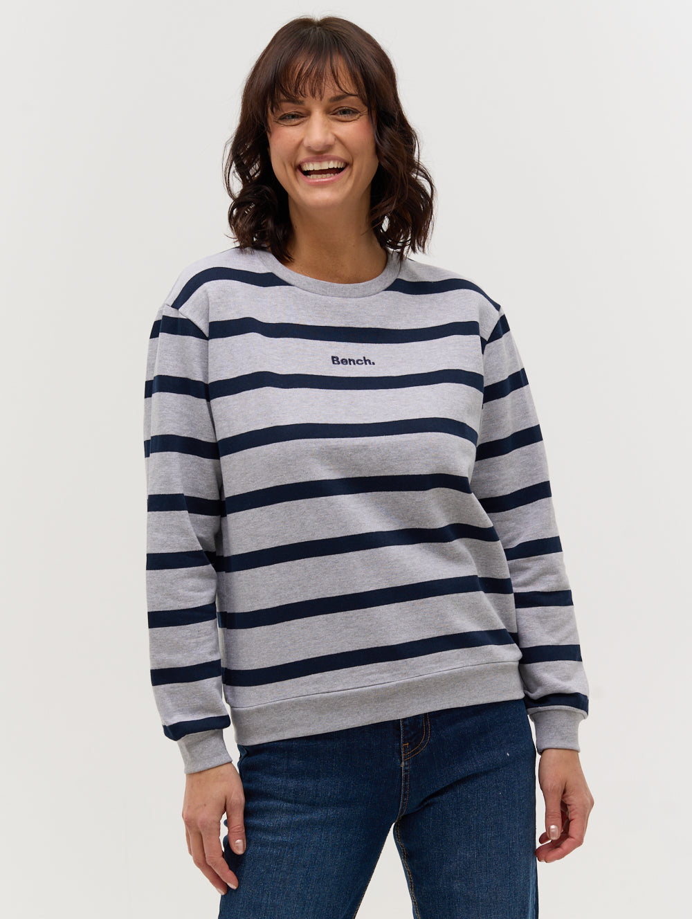 Laide Stripe Crew Neck