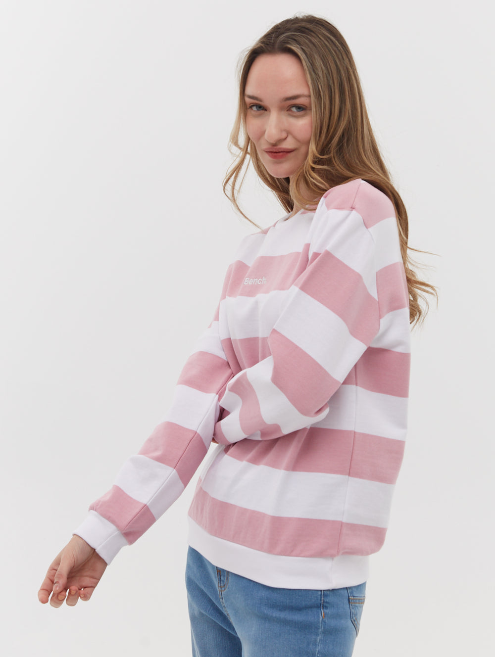 Laide Stripe Crew Neck