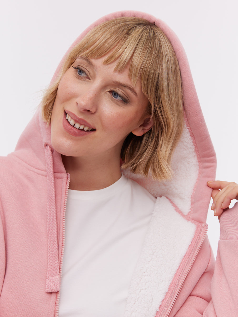 Mintz Pink PK051X Hoodies Sharpa Lined  Shot 1