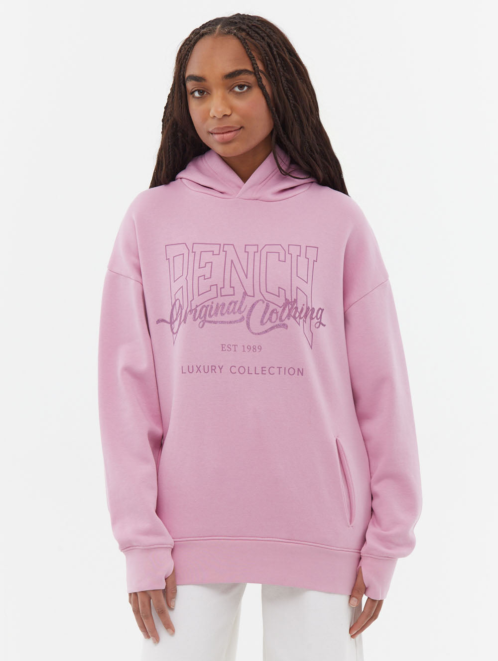 Theda Athletic Logo Oversize Hoodie - Bench