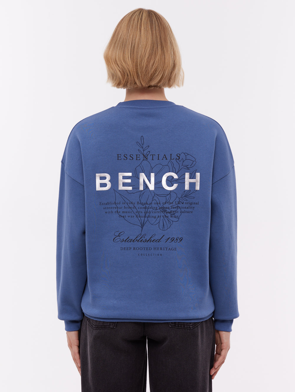 kowga BENJAMIN CREW SWEAT (ネイビー) kowga BENJAMIN CREW SWEAT (ネイビー)