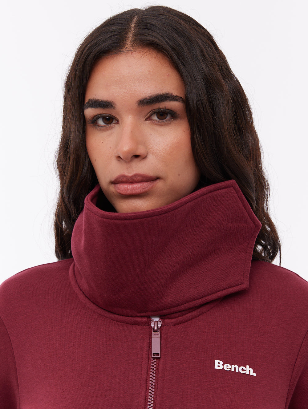 Sheli Red BU028 Funnel Zips Small Logo Shot 2