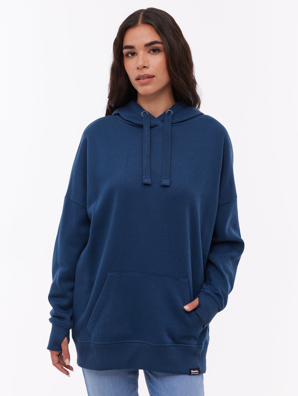 Fray Blue NY018 Hoodies Oversized Tab Shot 1