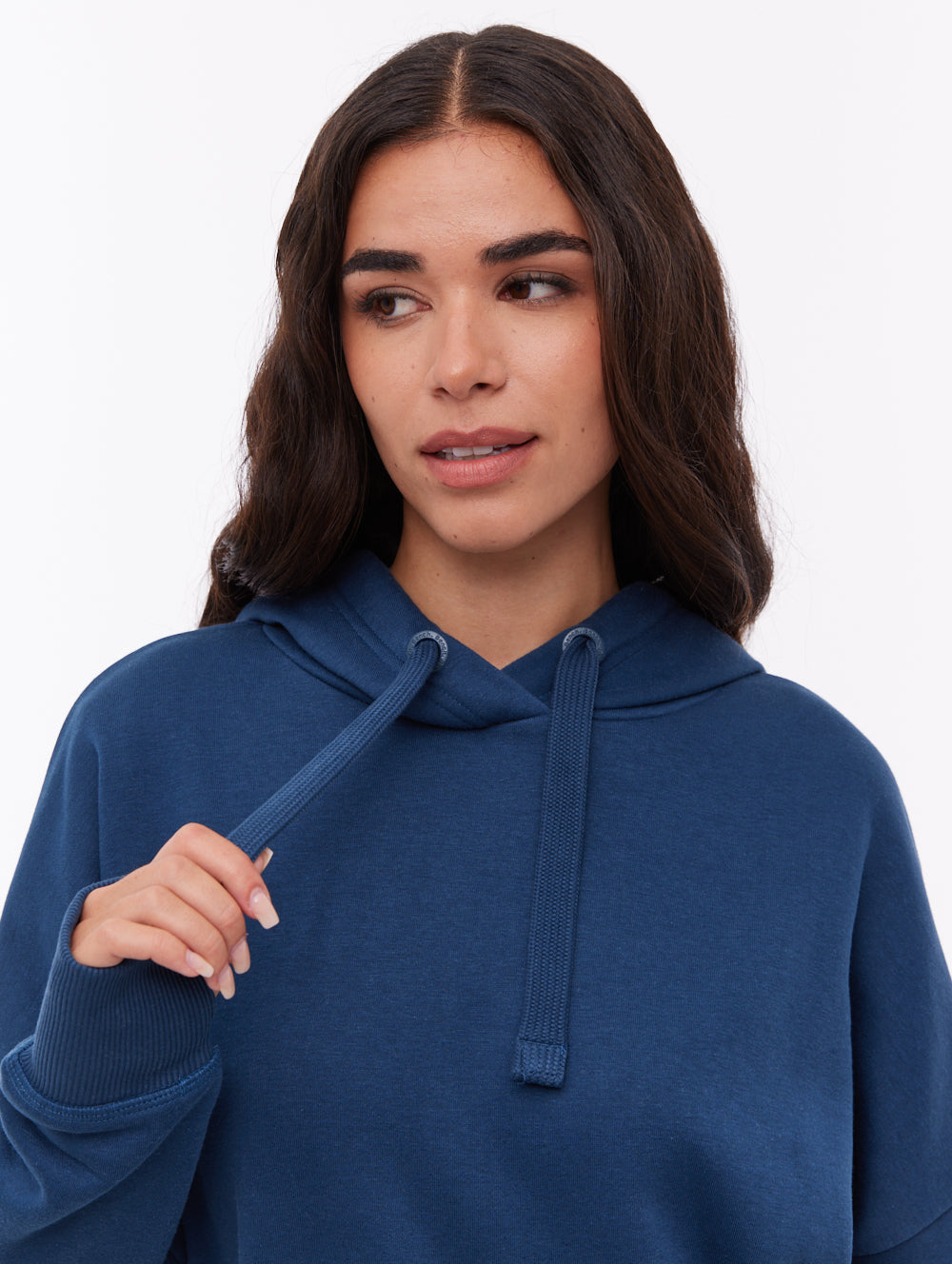 Fray Blue NY018 Hoodies Oversized Tab Shot 1