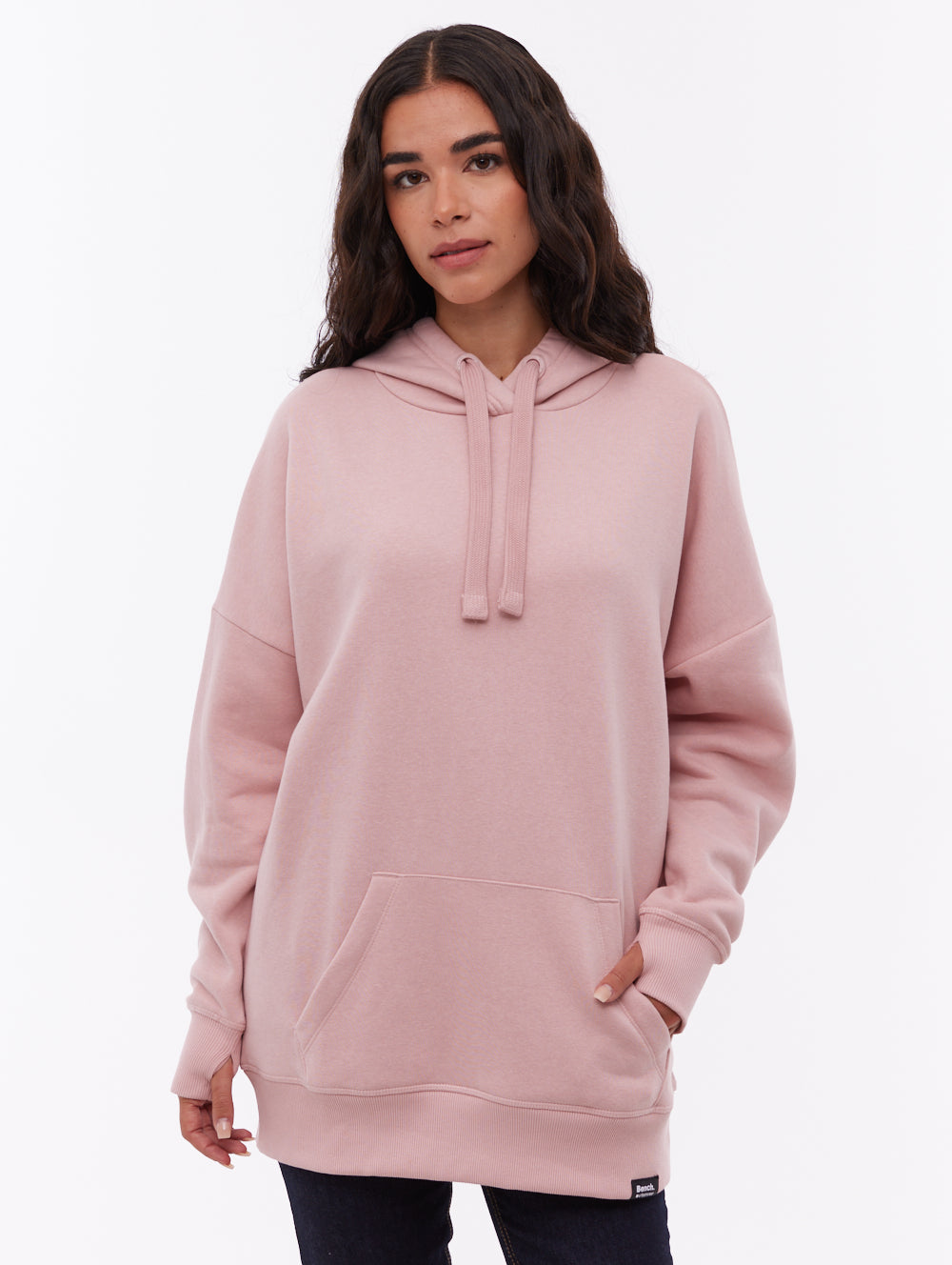 Fray Pink PK021 Hoodies Oversized Tab Shot 1