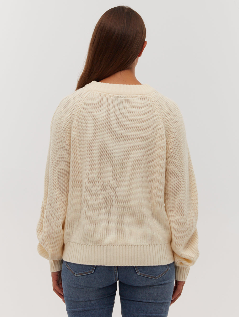 Georgiana Raglan Crew Neck Sweater