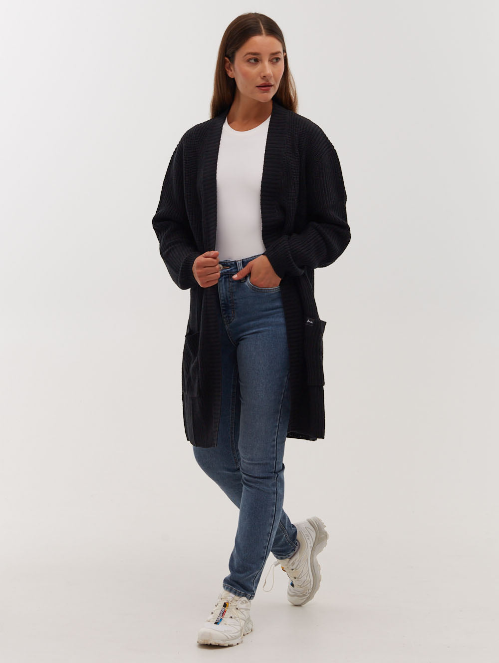 Asteria Long Cardigan Sweater