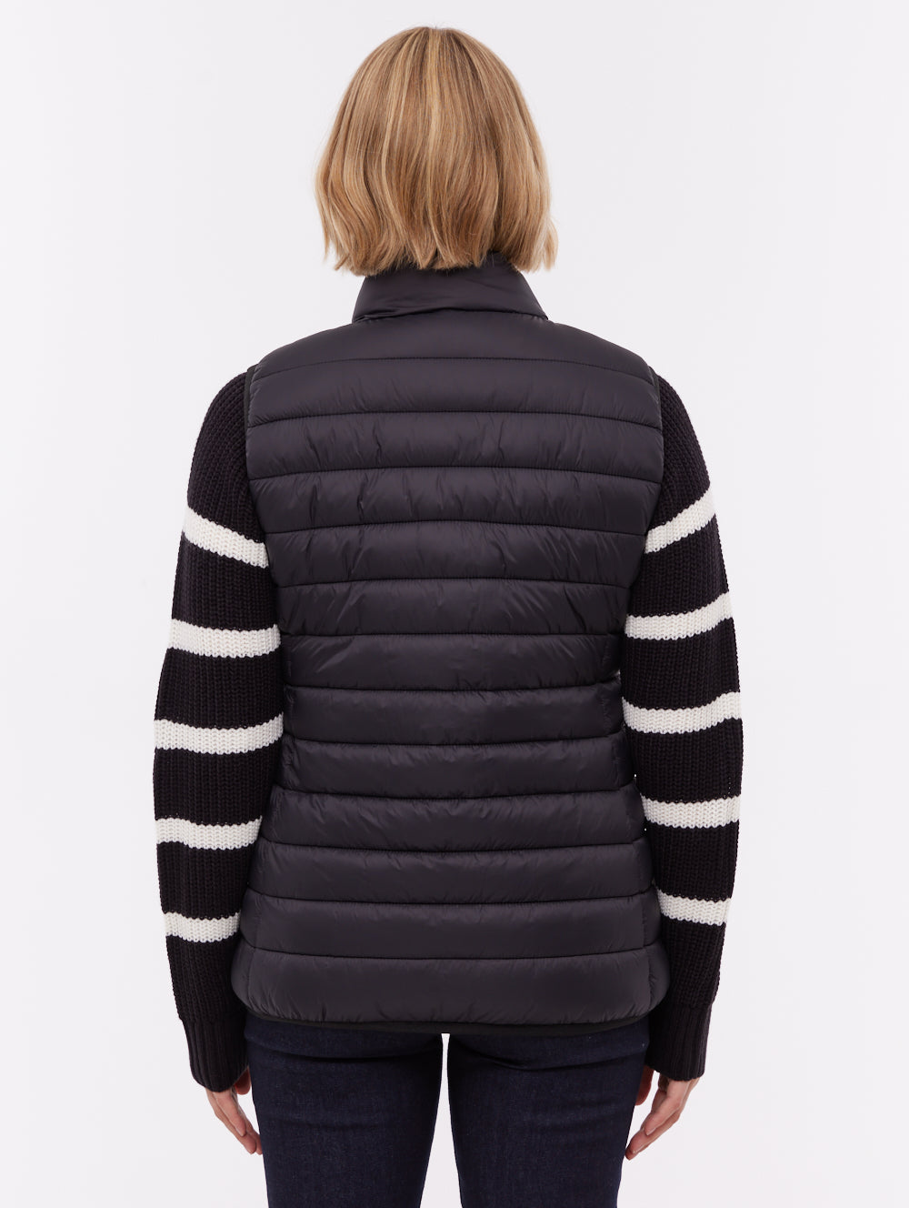 MERIDIAN Black BK001 Outerwear Vests Shot 3