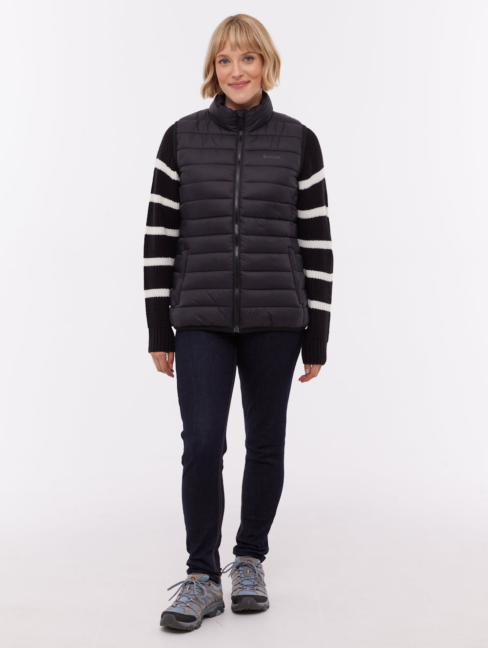 MERIDIAN Black BK001 Outerwear Vests Shot 1
