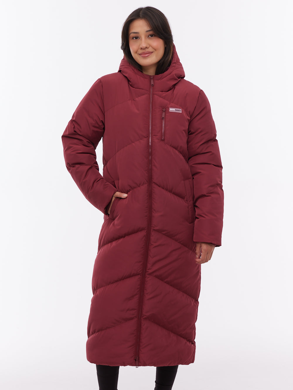 Eloraina Red BU028 Outerwear Parkas Shot 1