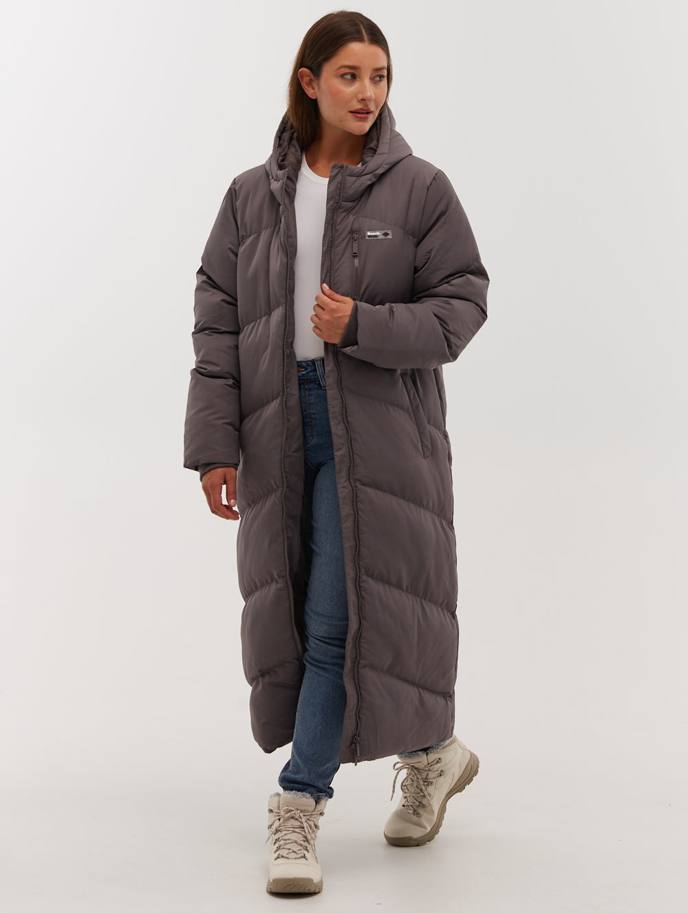 Eloraina Chevron Puffer Parka