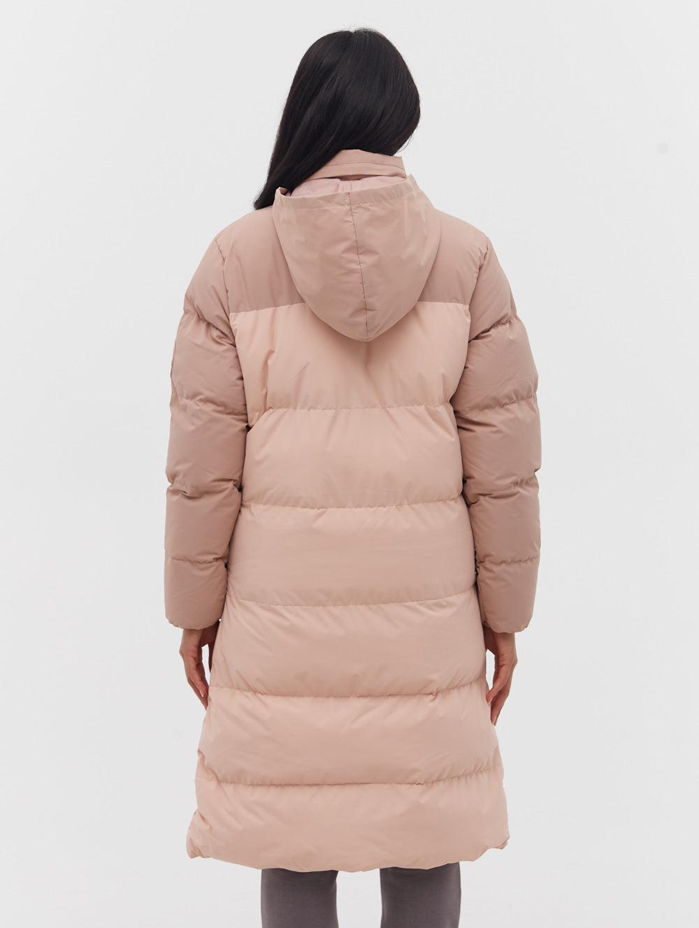 Phyllis Two-Tone Long Parka - BN4K25001